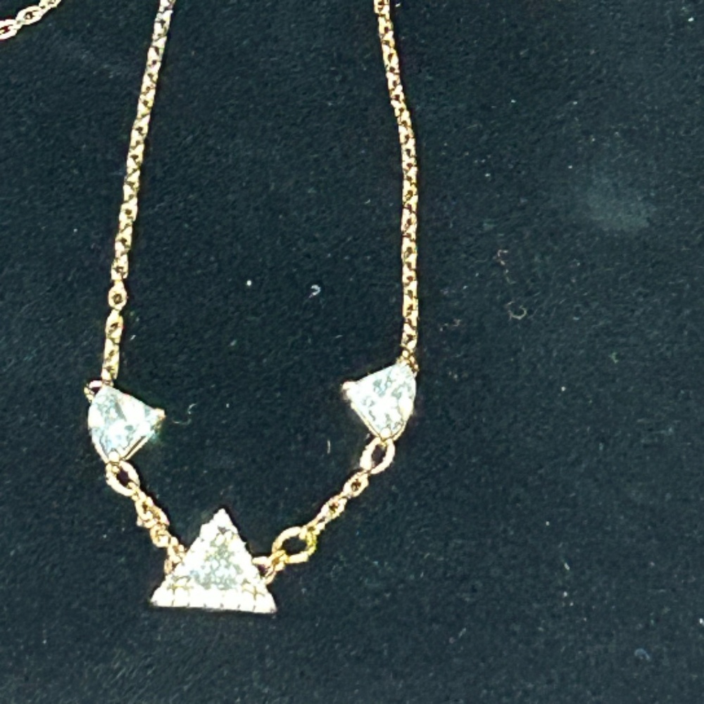 Swarovski Ortex Triangle Adjustable Bracelet - image 1